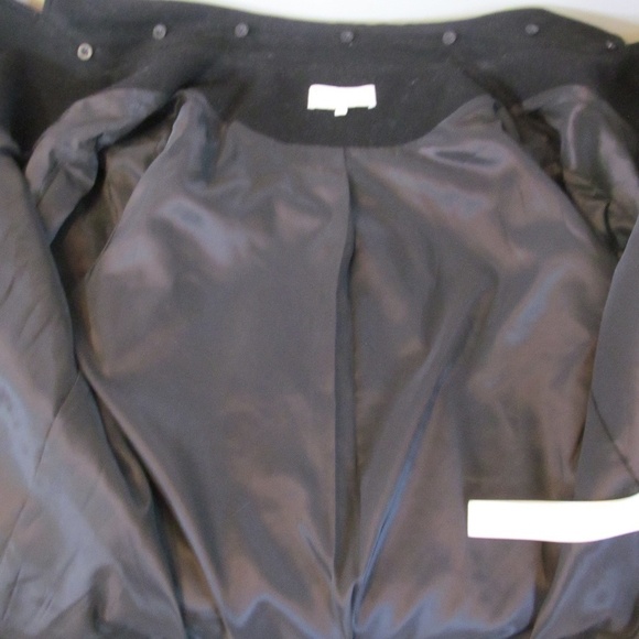 Rebecca Minkoff Brando Wool Blend Moto Jacket - Black Women Size Large - Picture 13 of 15